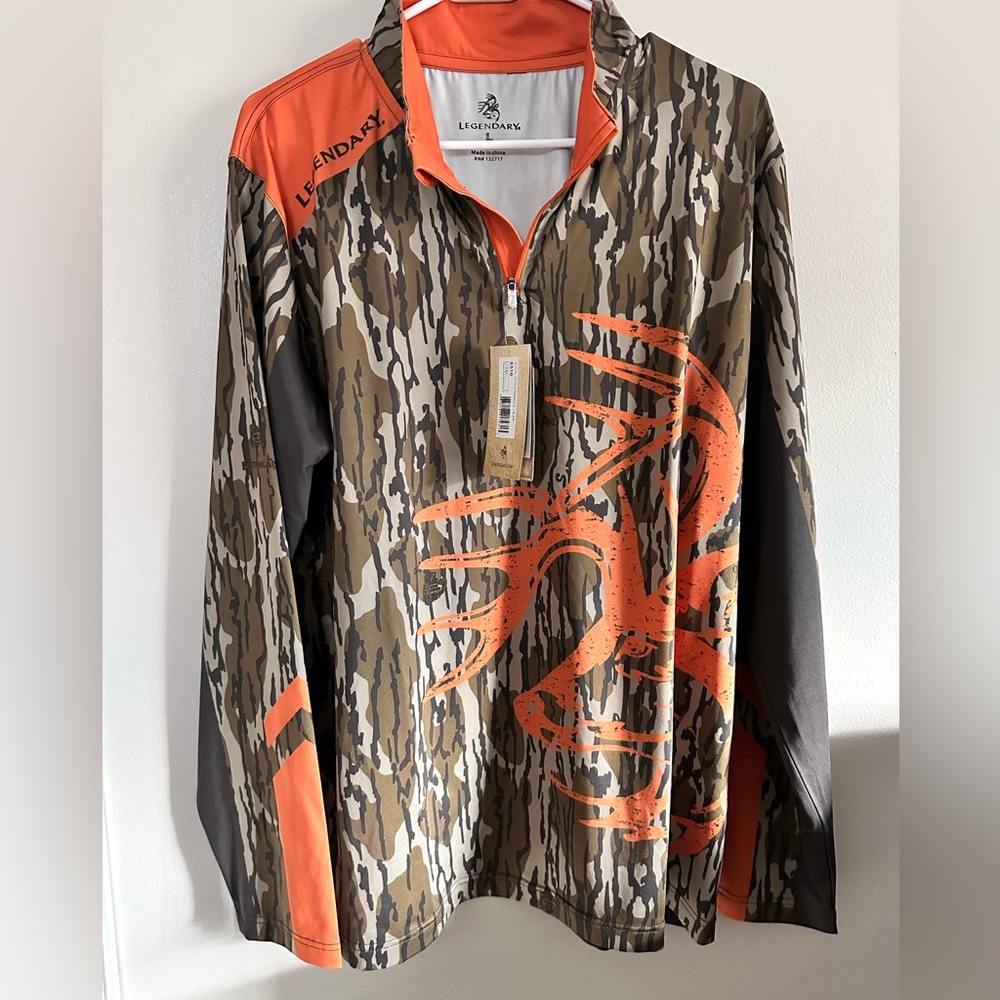 Legendary Whitetails quarter zip athletic style shirt